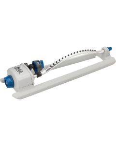 Best Garden Poly 3000 Sq. Ft. Blue & Gray Oscillating Sprinkler