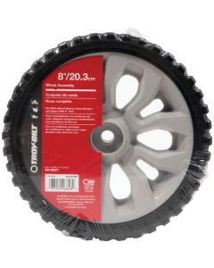 Troy-Bilt Original Equipment 8 In. Wheel Assembly for Most Troy-Bilt Walk-Behind Mowers, Edgers and Snow Blowers