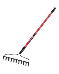 Truper Tru Tough 15.5 In. Steel Bow Garden Rake (16-Tine)