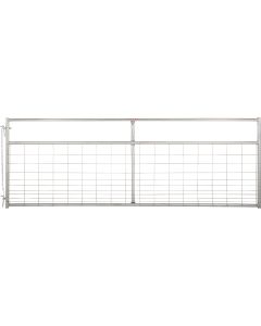 Tarter Watchman 50 In. H. x 12 Ft. L. x 1-3/4 In. Tube Diameter Galvanized Tube Gate