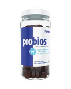 Probios Medium & Large Dog Probiotic Soft Chew (60-Count)