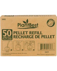 PlantBest Jumbo Coir Pellet Refill (50-Pack)