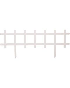 Master Mark 13.5 In. H x 33 In. L Plastic Decorative Border Fence