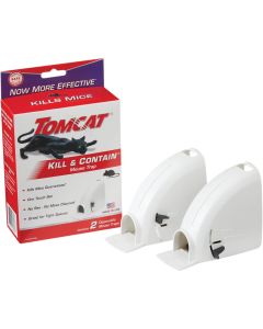 Tomcat Kill & Contain Mechanical Mouse Trap (2-Pack)