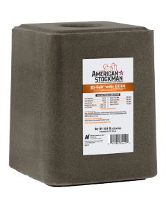 American Stockman 50 Lb. Hi-Salt With EDDI Mineral Block