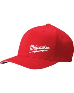 Milwaukee FlexFit Red Fitted Hat, L/XL