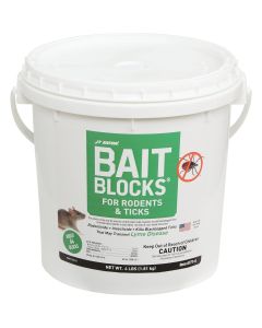 JT Eaton Bait Blocks Rodenticide & Insecticide, 4 Lb.