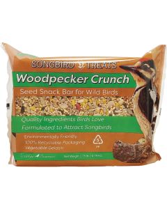 Wildlife Sciences Songbird Treats 1.75 Lb. Woodpecker Crunch Seed Bar