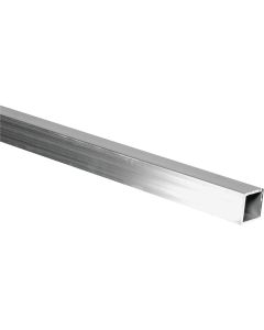 Hillman Steelworks 1 In. x 4 Ft. x 1/16 In. Aluminum Square Tube