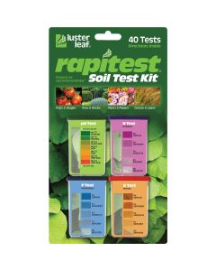 Rapitest Plastic Soil Tester Kit (4-Pack)