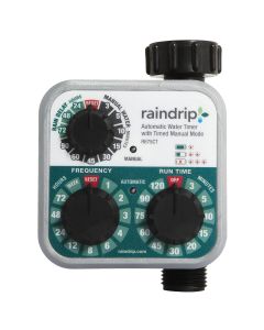 Raindrip 1-Outlet Analog Water Timer