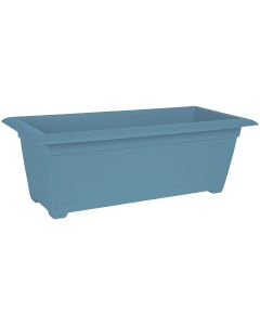 Bloem Ocean Series Dayton 27 In. W. x 9.38 In. H. Recycled Ocean Plastic Ocean Blue Deck Box