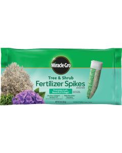 Miracle-Gro 15-5-10 Tree & Shrub Fertilizer Spikes (12-Pack)