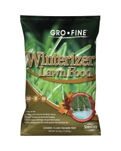 Gro-Fine 39 Lb. 15,000 Sq. Ft. 30-0-10 Winterizer Fall Fertilizer