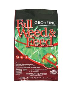 Gro-Fine 13 Lb. 5000 Sq. Ft. 28-0-6 Winterizer Fall Weed & Feed Fertilizer