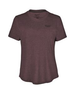 Milwaukee FREEFLEX Women's Small Purple Short Sleeve Hybrid T-Shirt