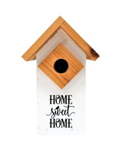 Nature's Way 6.75 In. W. x 11 In. H. x 6 In. D. Cedar Farmhouse Bluebird House