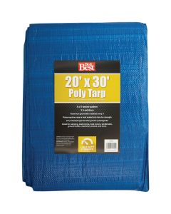 Do it Best Blue Woven 20 Ft. x 30 Ft. General Purpose Tarp