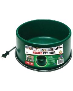 Farm Innovators 1.5 Gal. Plastic Heated Pet Bowl