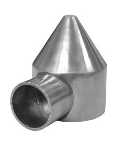 Midwest Air Tech 1-Way Bullet 2-3/8 in. Aluminum Cap