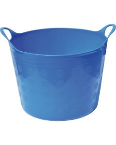 Tuff Stuff 16 Gal. Sky Blue Plastic Flex Tub