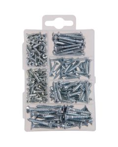 Hillman The Fastener Center Steel Wood Screw Assortment Kit (199 Pcs.)