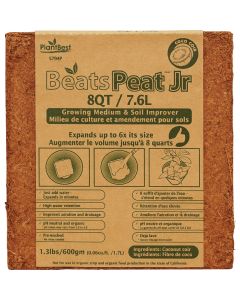 PlantBest BeatsPeat Jr. 0.3 Cu. Ft. Coconut Coir