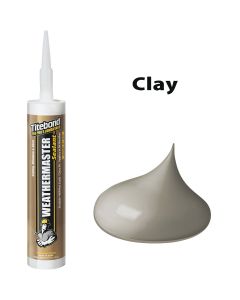 Titebond WeatherMaster 10 Oz. Polymer Sealant, 44771 Clay