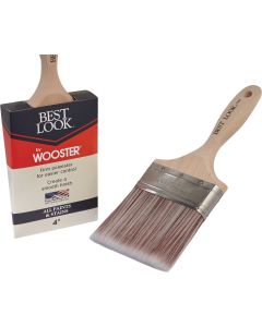 Best Look By Wooster 4 In. Flat Paint Brush