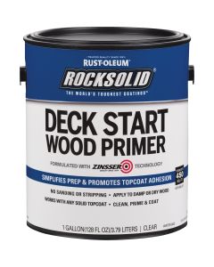 Rust-Oleum RockSolid Clear Exterior Primer, 1 Gal.