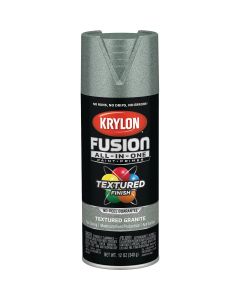 Krylon Fusion All-In-One Textured Spray Paint & Primer, Granite