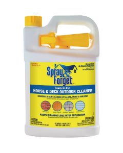 Spray & Forget 1 Gal. Ready-to-Use House & Deck Outdoor Cleaner