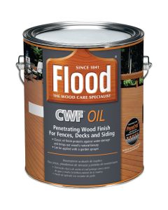 Flood CWF Penetrating Alkyd/Oil Natural Wood Finish, Natural, 1 Gal.