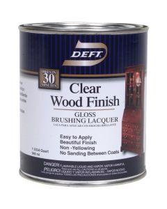 Deft Gloss Quart 100 Sq. Ft./Qt. Lacquer