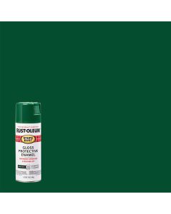 Rust-Oleum Stops Rust Hunter Green Gloss 12 Oz. Anti-Rust Spray Paint