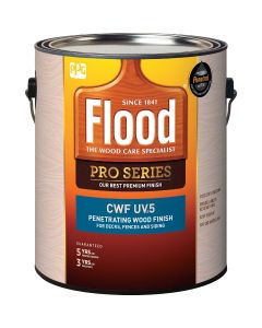 Flood CWF - UV5 Pro Series Wood Finish Exterior Stain, Natural, 1 Gal.