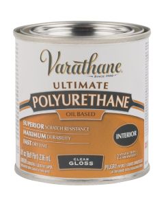 Varathane Gloss Interior Polyurethane, 1/2 Pt.