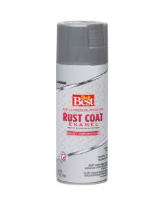 Do it Best Rust Coat Gloss Aluminum 12 Oz. Anti-Rust Spray Paint