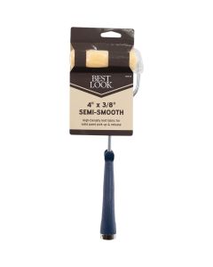 Best Look 4 In. x 3/8 In. Polyester Knit Mini Roller With Frame