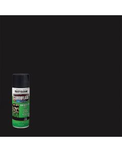 Rust-Oleum Camouflage 2X Ultra Cover 12 Oz. Flat Spray Paint, Black