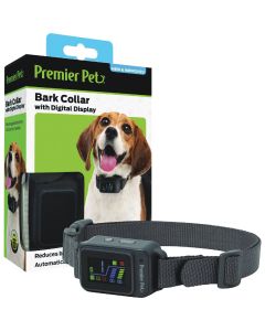 Premier Pet Bark Collar with Digital Display