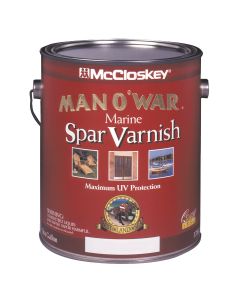 McCloskey Man O'War Semi-Gloss Marine Interior & Exterior Varnish, Gallon