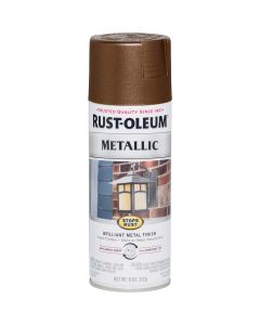 Rust-Oleum Stops Rust 11 Oz. Vintage Metallic Spray Paint, Dark Copper