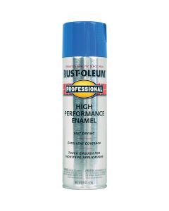 Rust-Oleum Professional 15 Oz. Gloss Industrial Enamel Spray Paint, Safety Blue