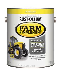 Rust-Oleum 1 Gallon JD Yellow Gloss Farm & Implement Enamel