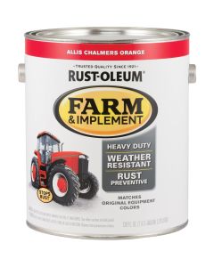 Rust-Oleum 1 Gallon Allis Chalmers Orange Gloss Farm & Implement Enamel