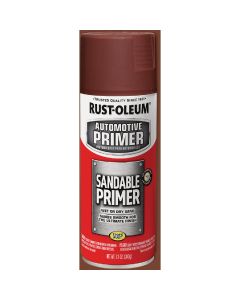 Rust-Oleum Automotive Sandable Primer Spray, 12 Oz. Red