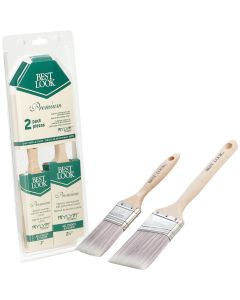 Best Look Premium Paint Brush Set (2-Piece)