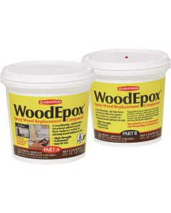 Abatron WoodEpox - Includes 1 Qt. Part A & 1 Qt. Part B