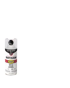 Rust-Oleum Stops Rust 12 Oz. Custom Spray 5 in 1 Matte Spray Paint, Clear